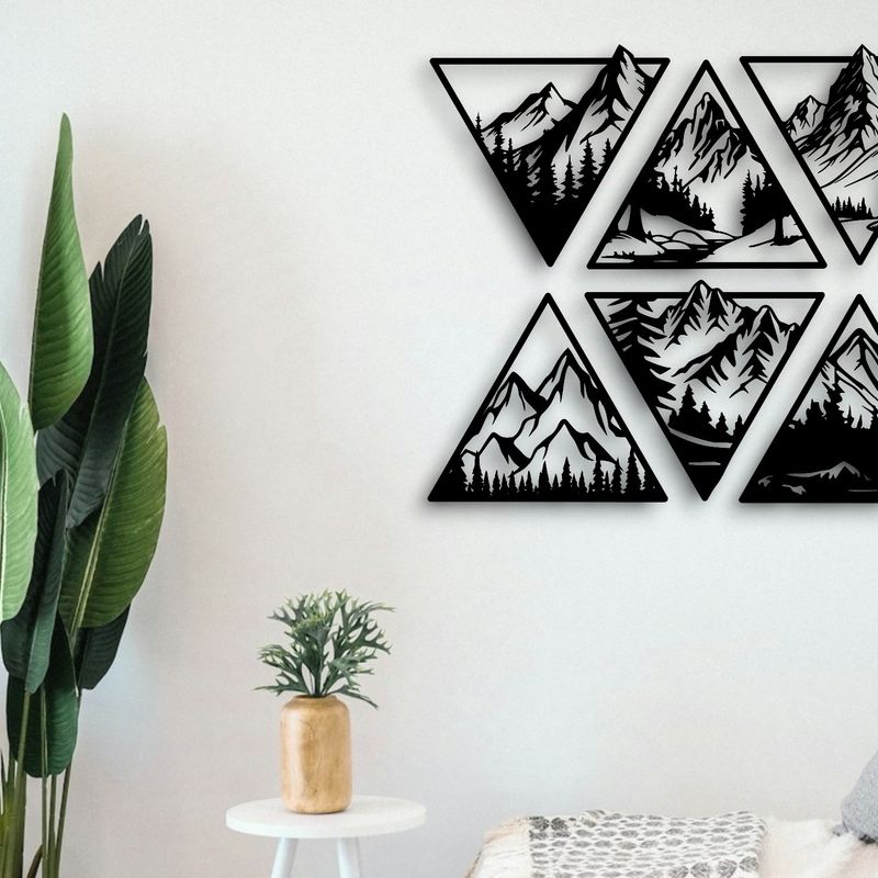 Triangular Wall Art Decoration by St0rmy | Download free STL model ...