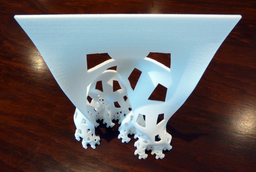 Developing dragon curve