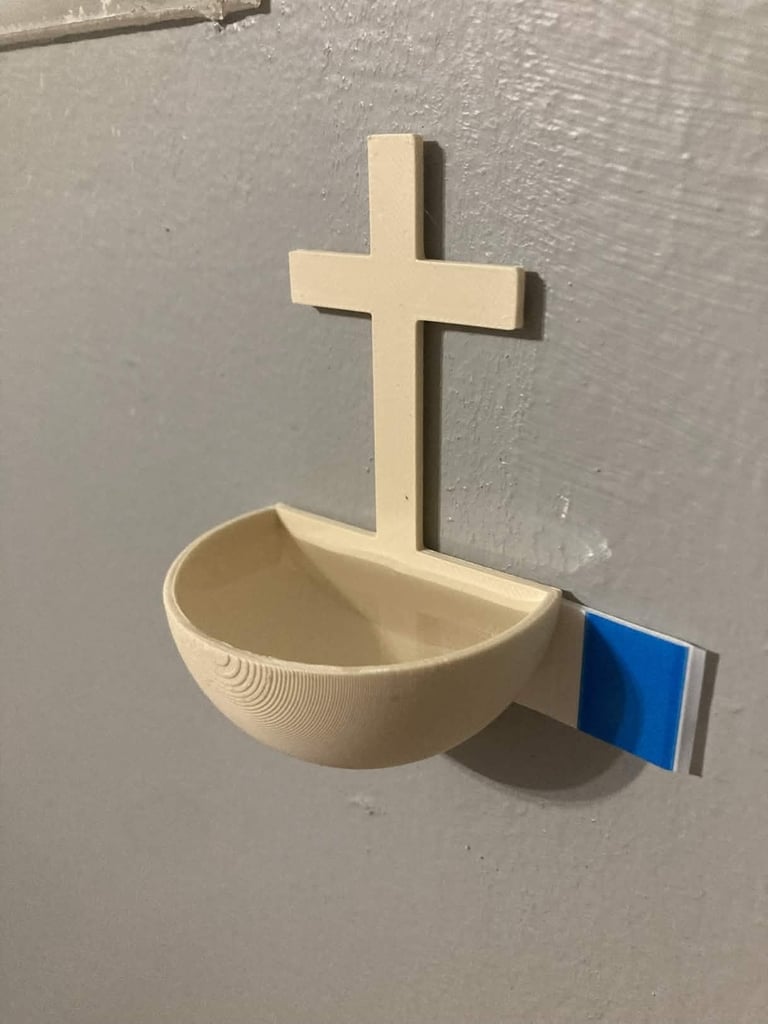 Holy Water Font 3D model