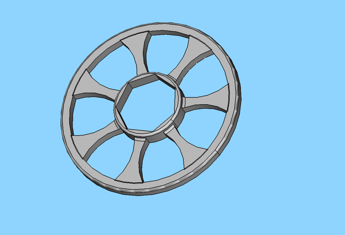 Knob extender for early Alpha loop antenna