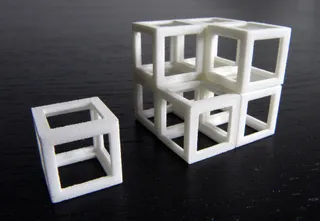 Eight cubes