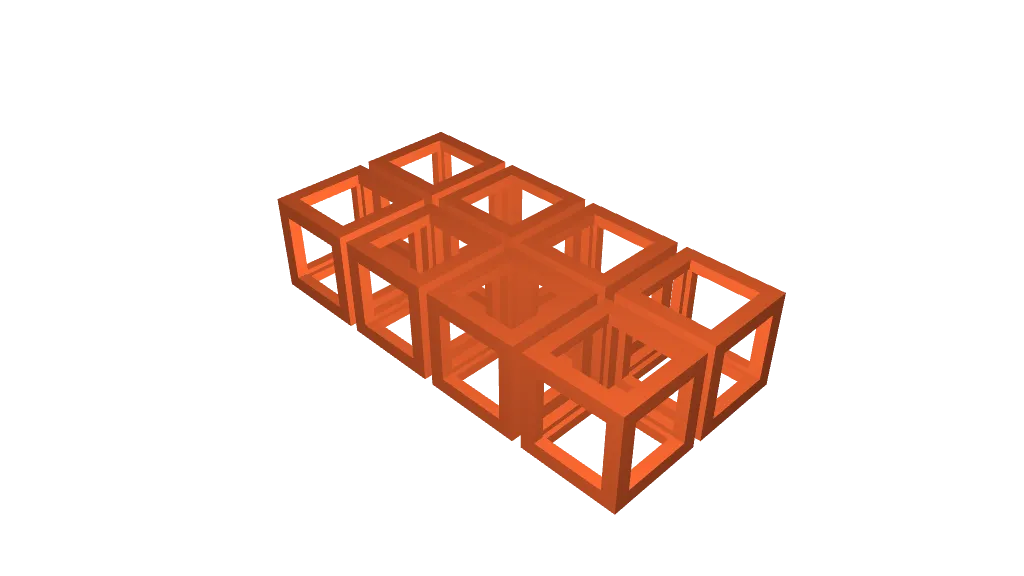 Eight cubes by henryseg | Download free STL model | Printables.com