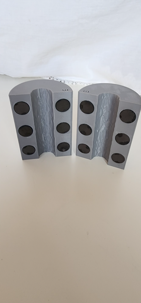 Rock Bolt Mechanical Interlocking Trial Model (Bumpmesh Textured) 3D model