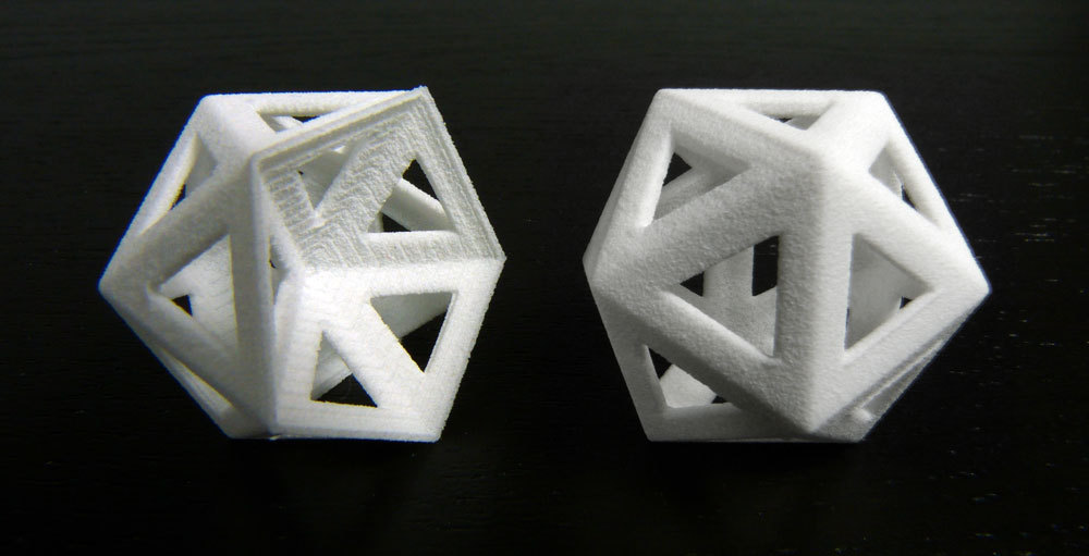 Dented icosahedron and icosahedron by henryseg | Download free STL ...