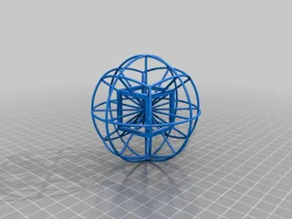 Cube with all kite panels by henryseg | Download free STL model ...