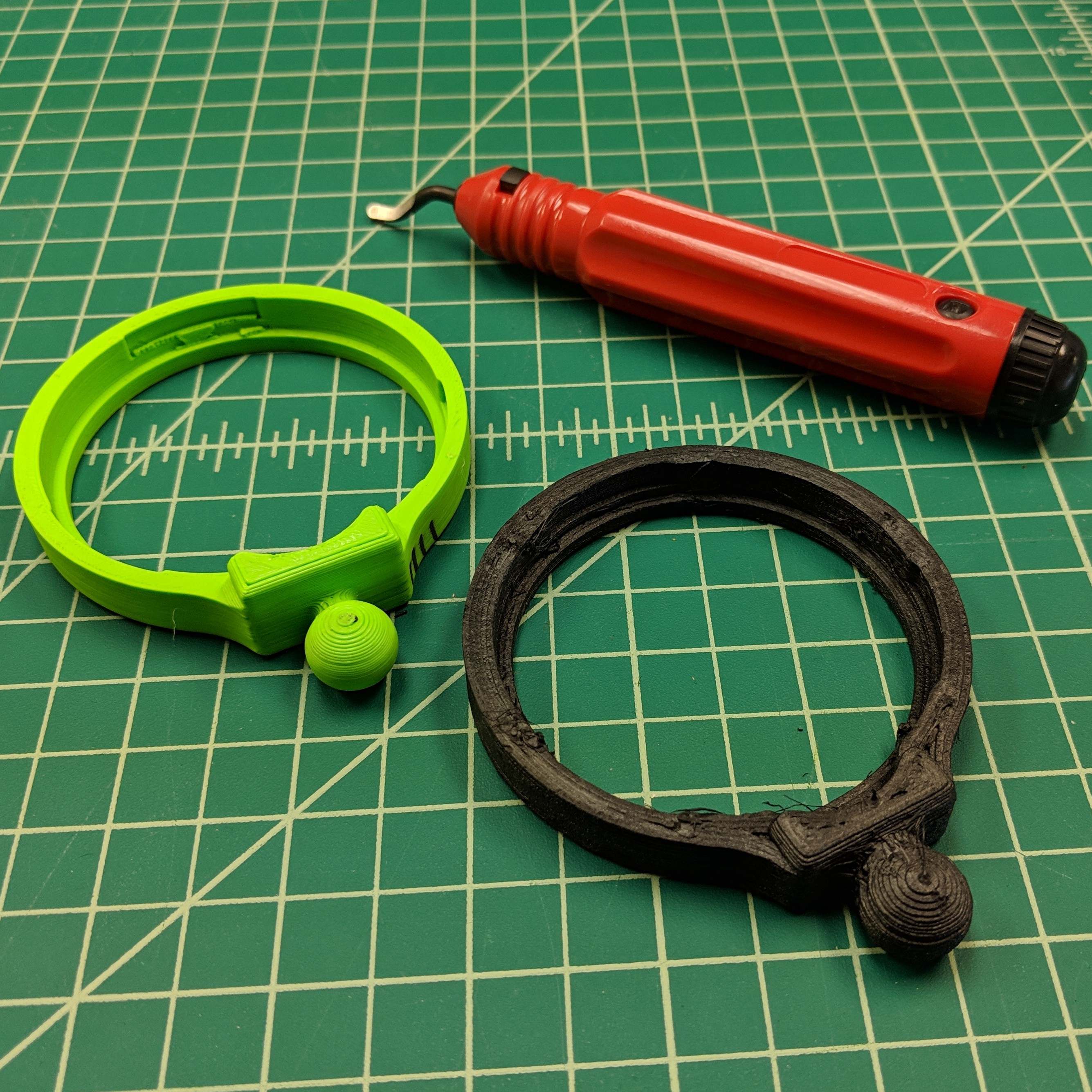 Replacement frame for MSW "Selfie" Bike Mirror by Timothy Prestero