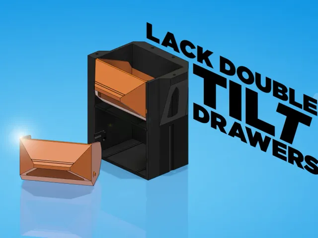 (LEGACY) Lack Double Tilt Drawers