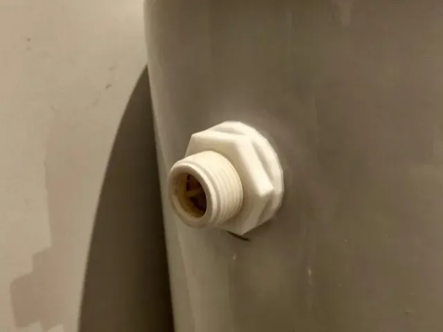 WC Bath Nut