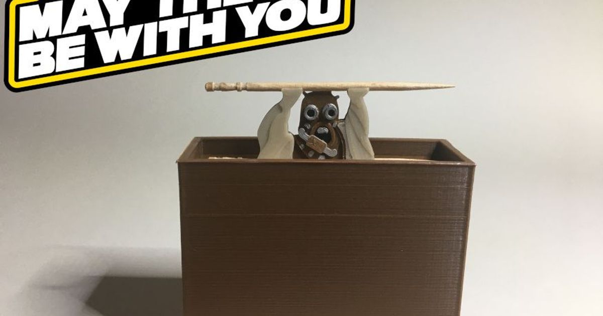 Tusken Raider Toothpick Dispenser by theyallhateme Download free STL