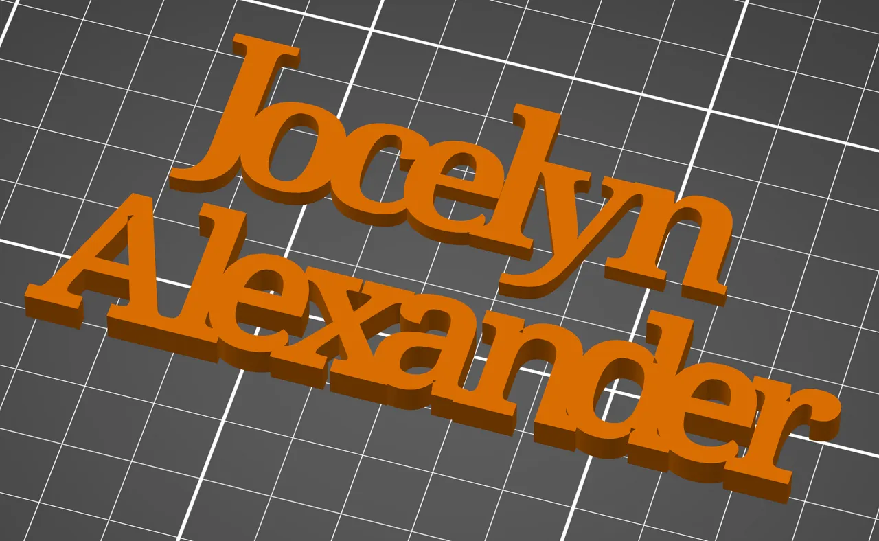 Nameplates by Jonathan Handoyo | Download free STL model | Printables.com