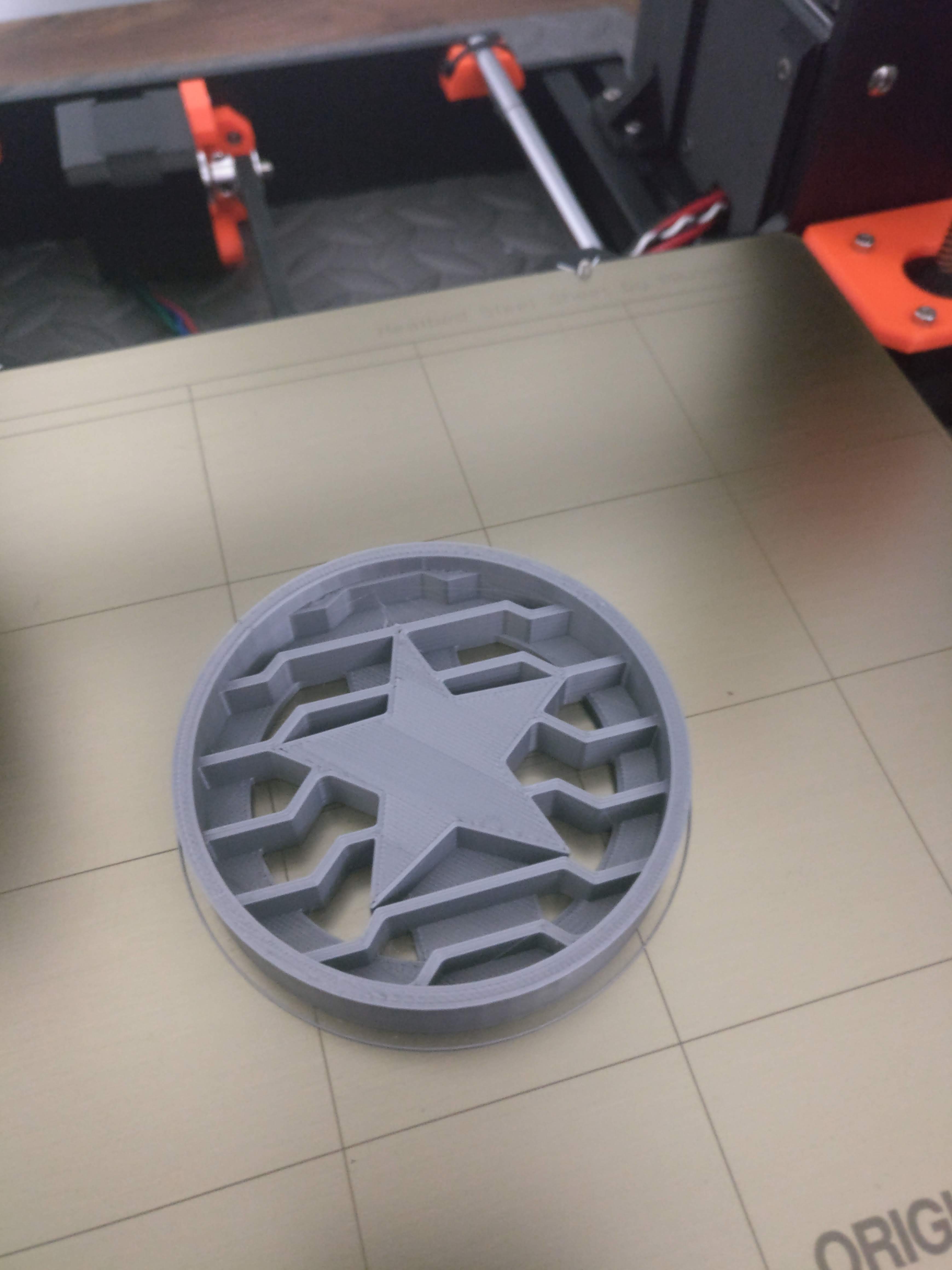 Winter Solider Cookie Cutter
