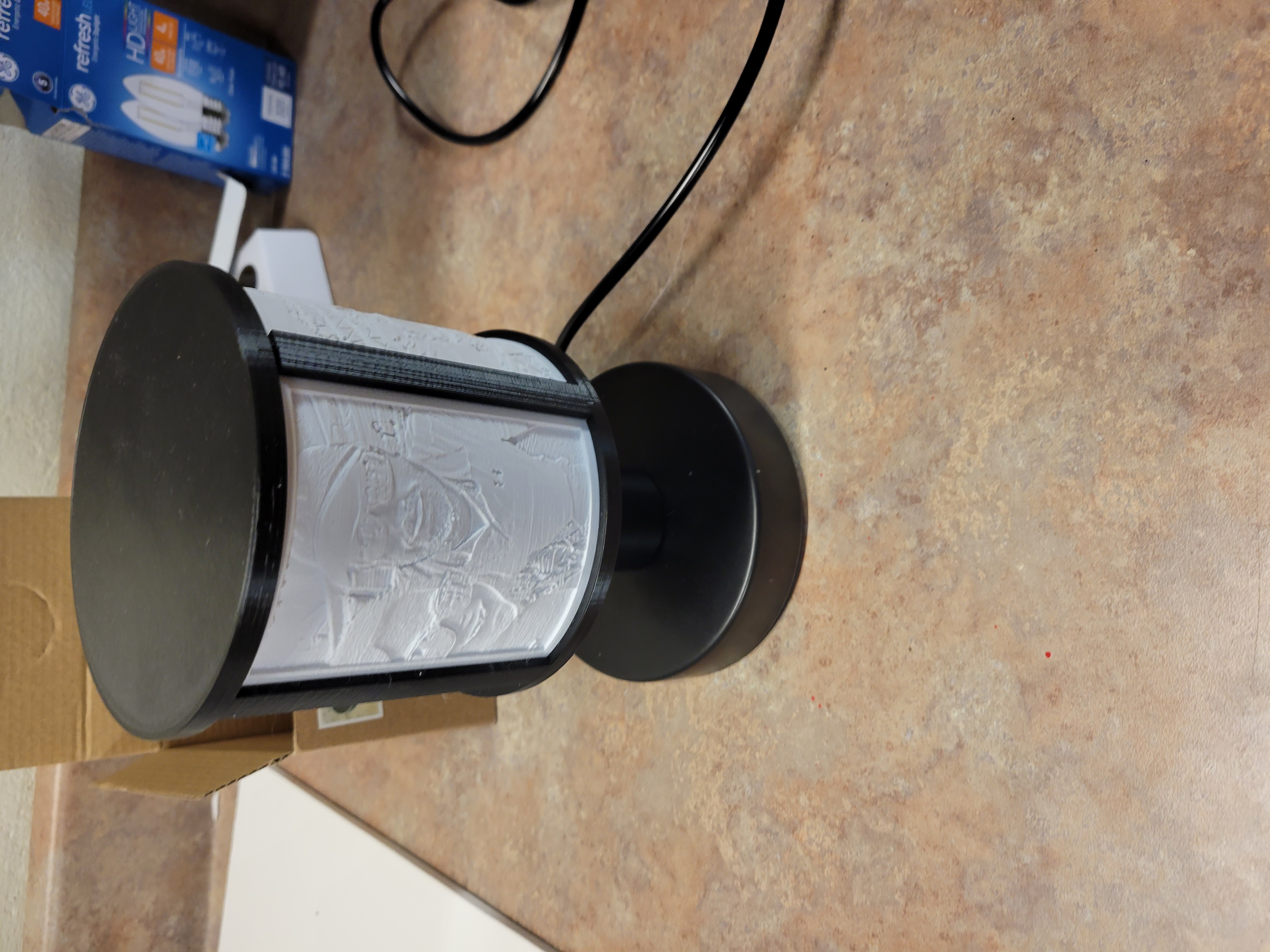Lamp for Lithophane