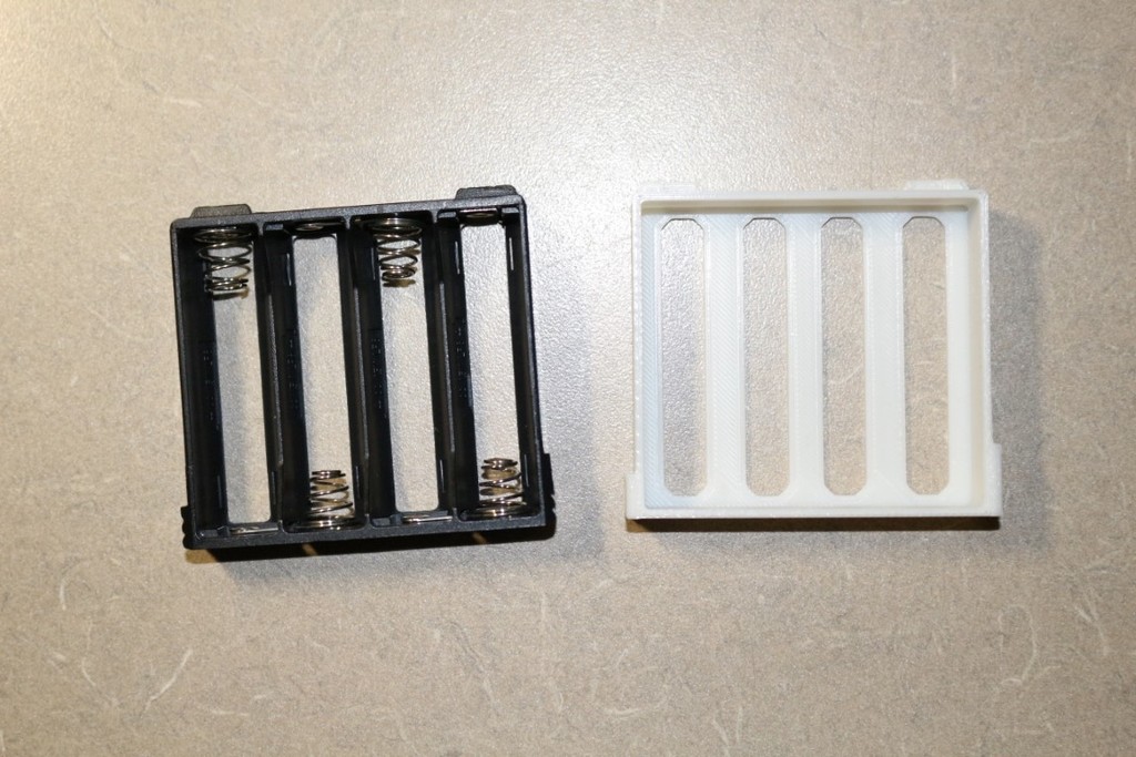 Kwikset Kevo deadbolt lock battery compartment by RawDR Download free
