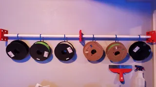 PVC Filament Rack