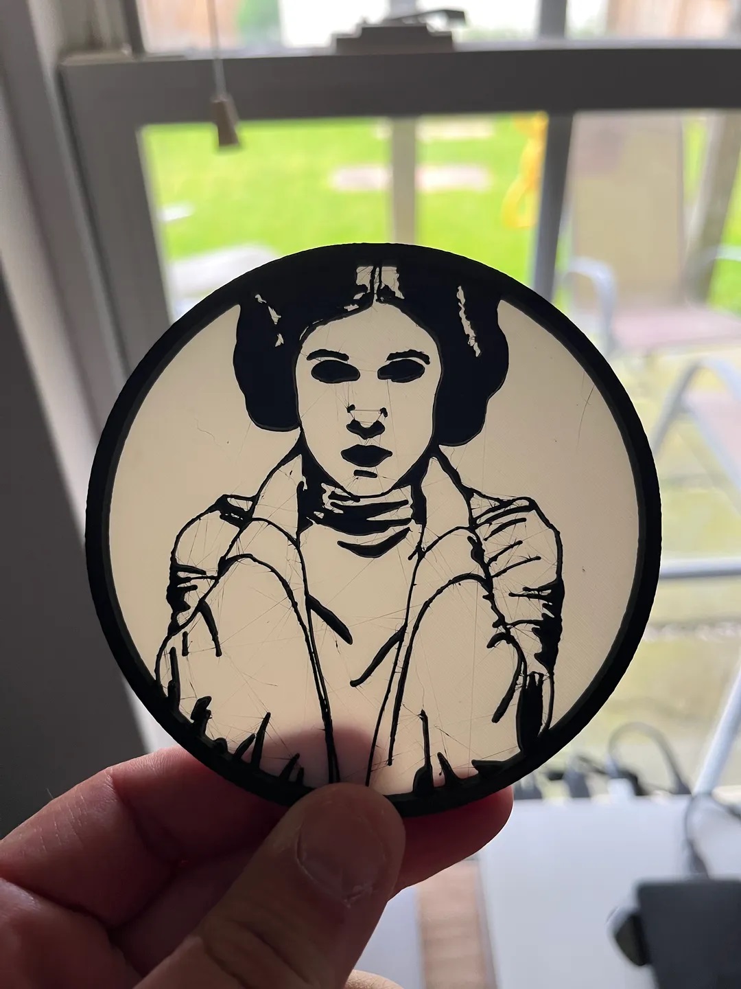 leia skywalker coasters