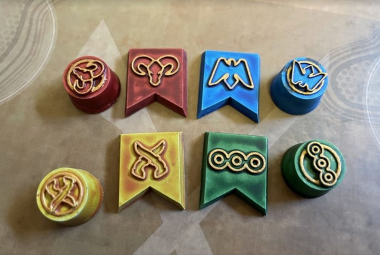 Dune: Imperium Control Markers and Tokens