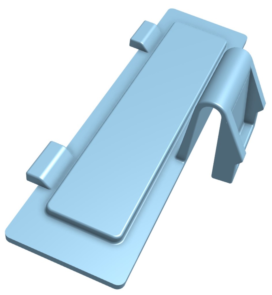 Yamaha DD-6, DD-7 Digital Drum Machine Battery Cover 3D model