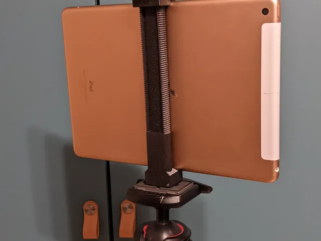 Tablet / Ipad mount for Camera Tripod. 1/4" thread