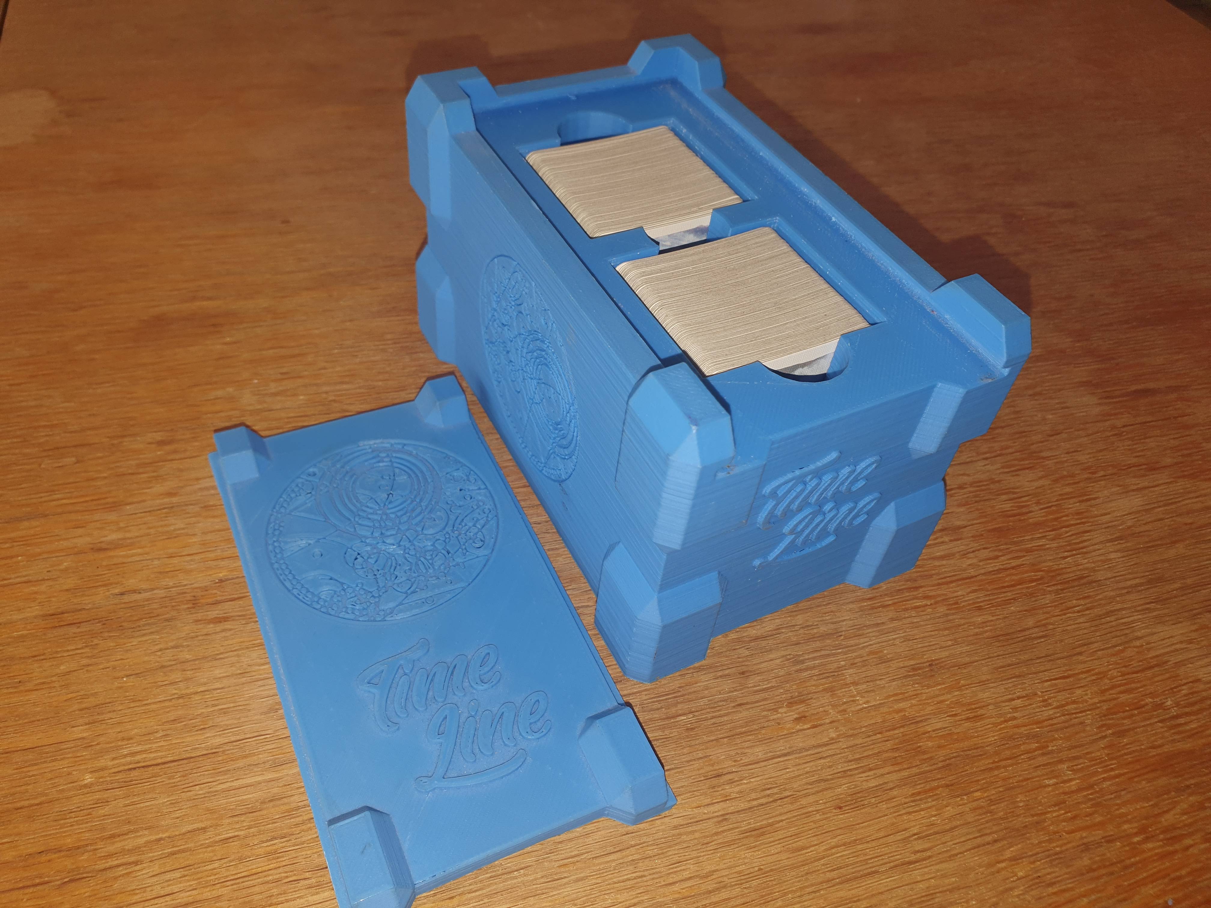 Timeline - Double box with Doctor Who style