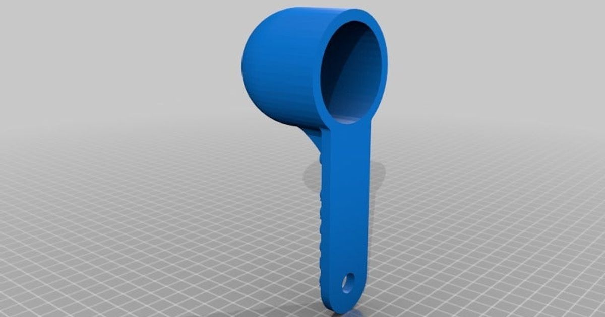 105 mL Coffee Scoop by Andy Forsberg Download free STL model