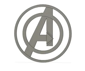 Avengers 3D LED Logo by NoWayOut1980 | Download free STL model ...