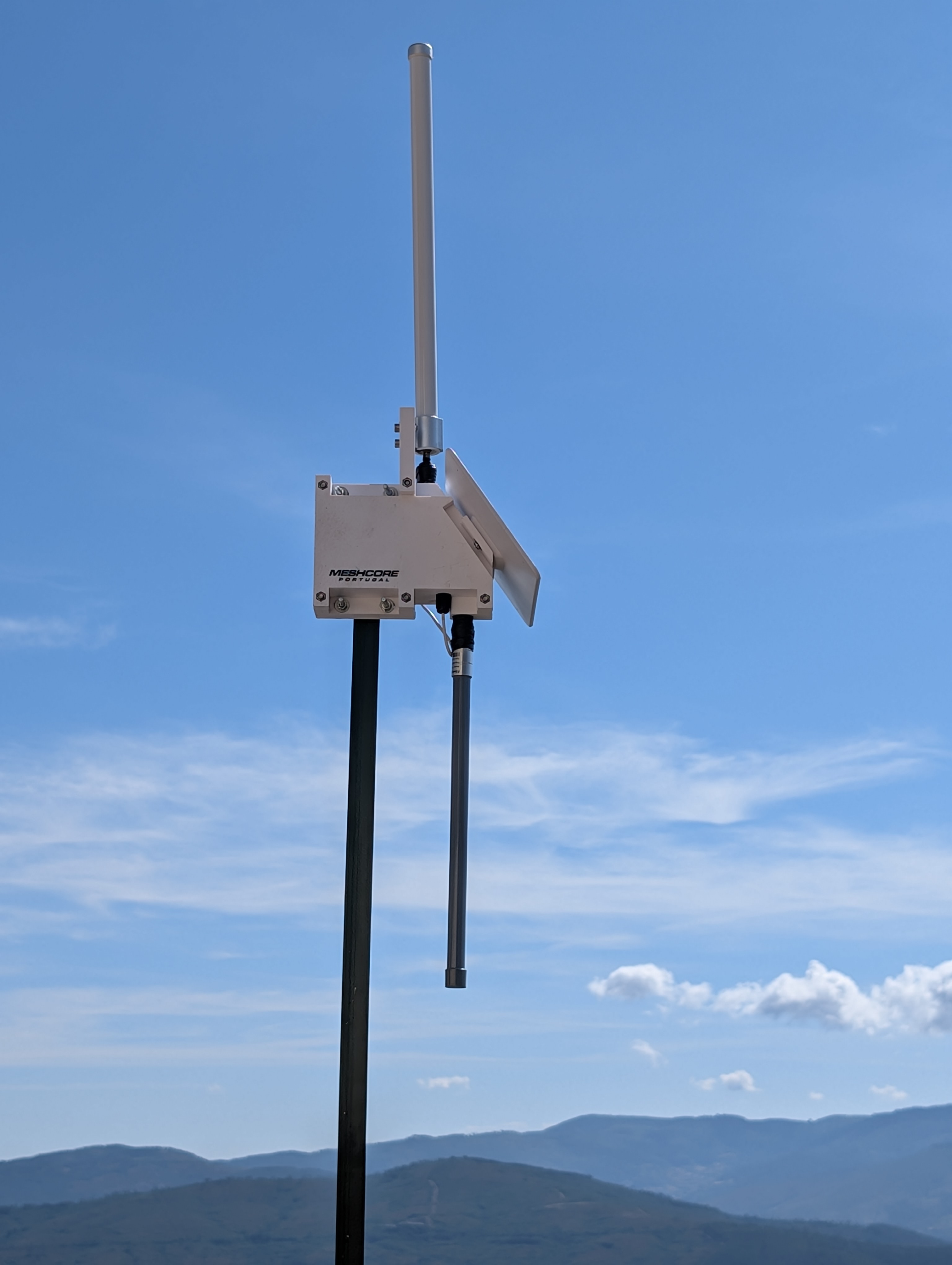 LoRa Meshcore / Meshtastic Solar Repeater / Node 175mm