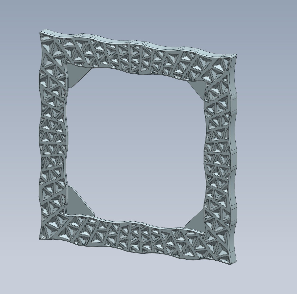 square tile frame