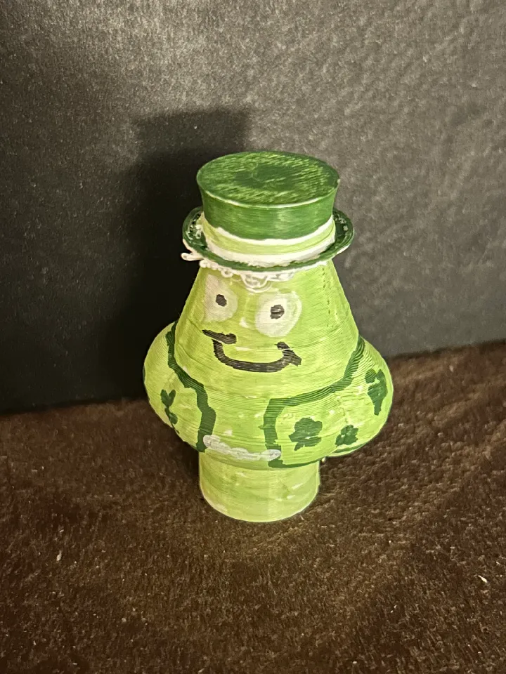Uncle O＇Grimacey in the style of FP Little People by kmaclea
