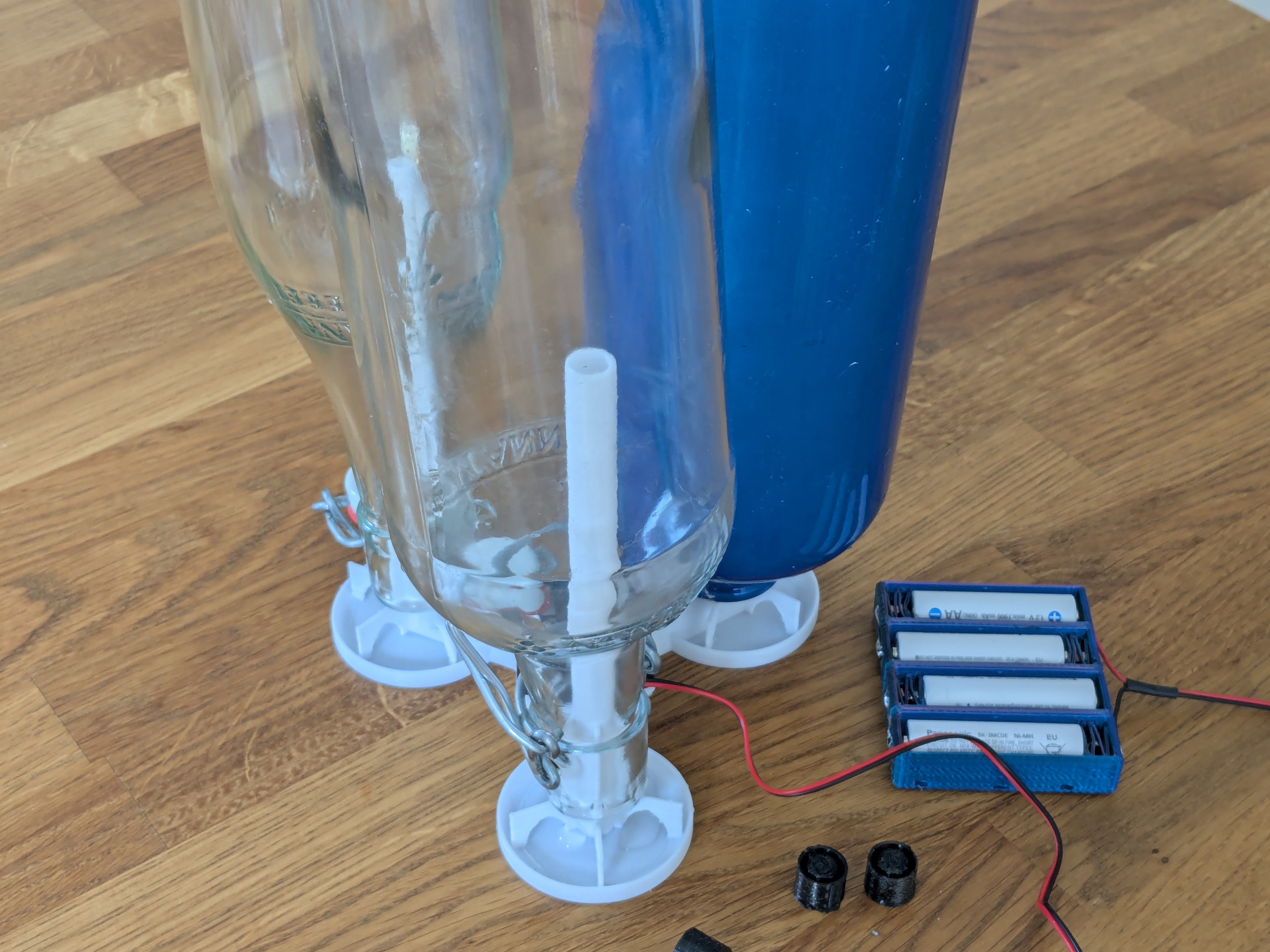 Customizable Bottle Dryer Stand with Fan