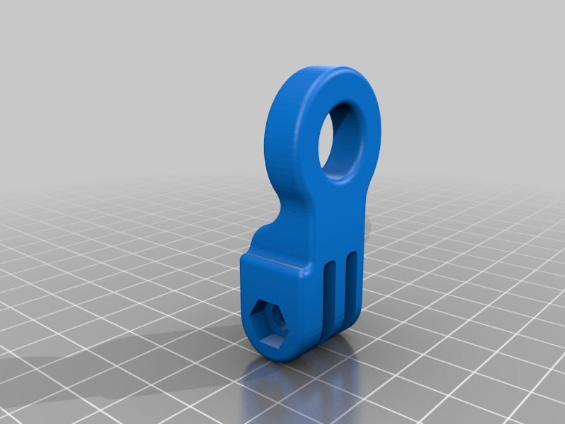 GoPro Lanyard Mount by Andy Forsberg Download free STL model