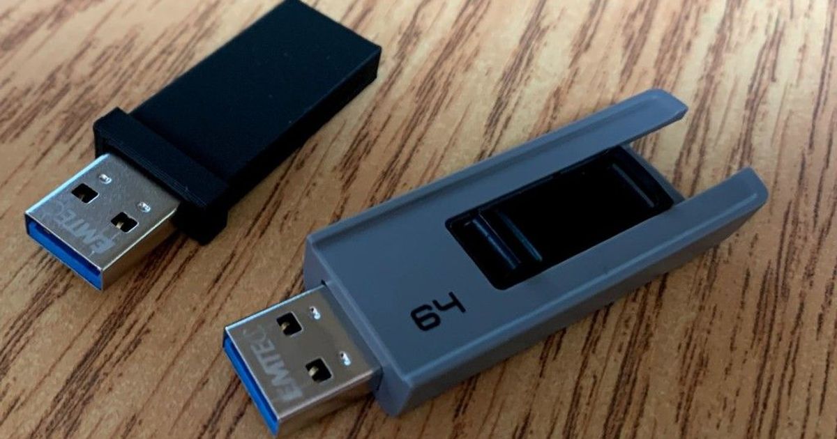 EMTEC 64G USB Memory Stick Case by jblakey Download free STL model