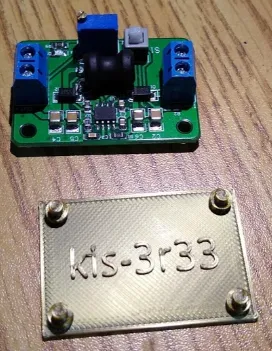 kis-3r33 4A Buck Converter Mount