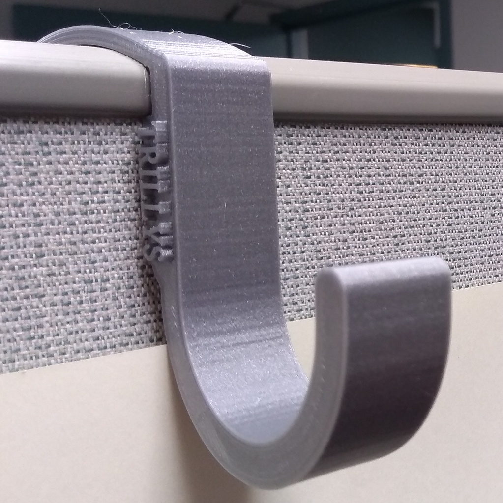 Old SteelCase Cubical Hook