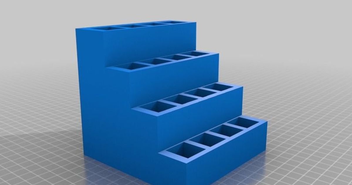 Julep Nail Polish Holder by jblakey Download free STL model