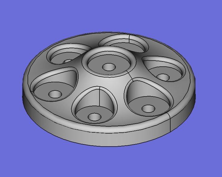 Stand for 7 atomizers V3