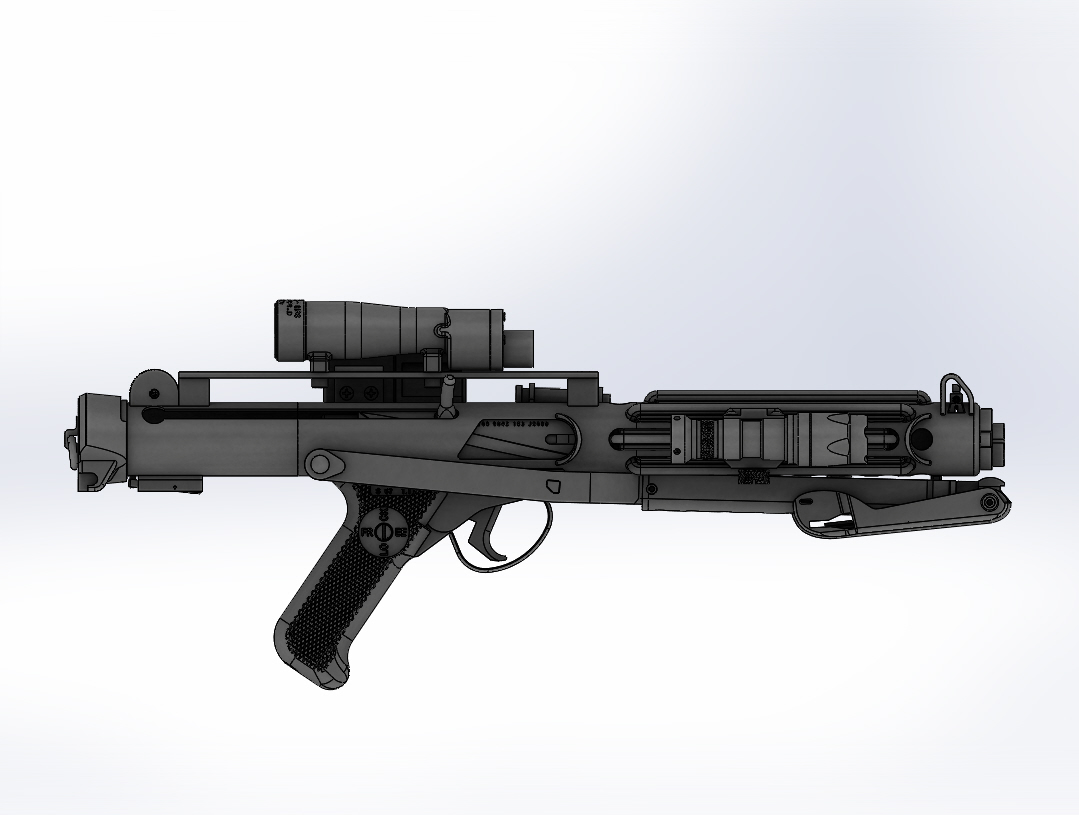 ROGUE ONE E-11 CONVERSION KIT FOR STERLING SMG MK4 (L2A3) MODEL