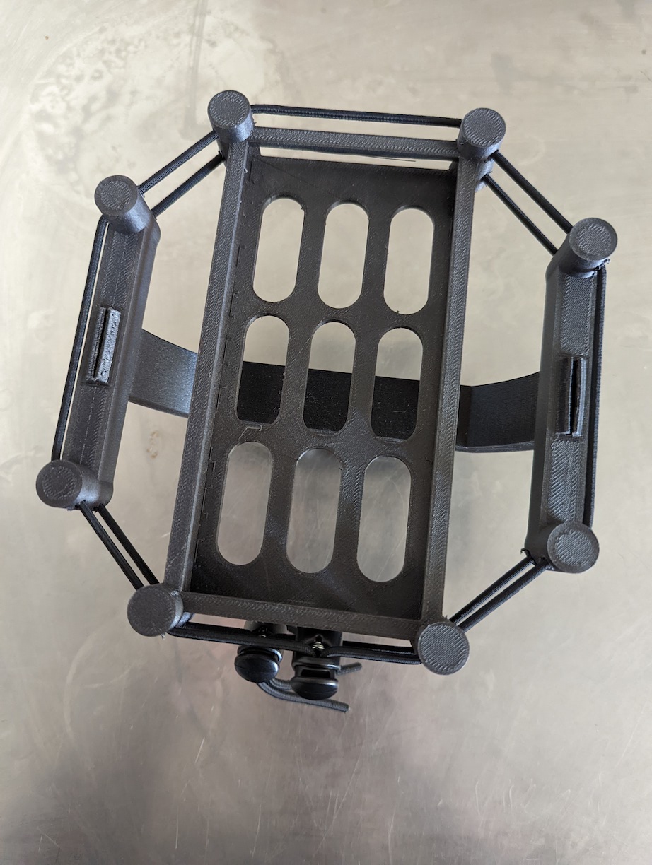 Antivibration Phone Mount by CircleofOwls Download free STL model