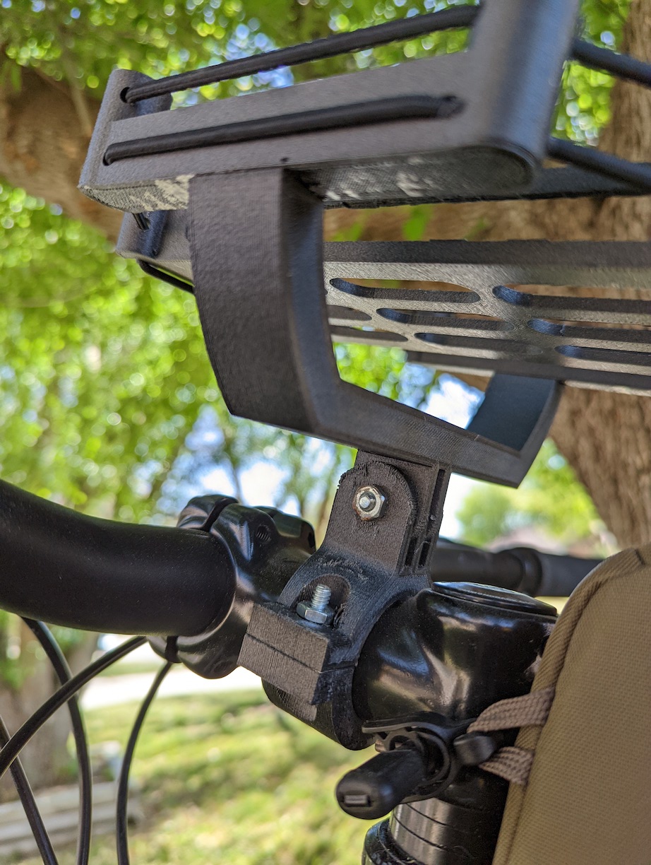 Antivibration Phone Mount by CircleofOwls Download free STL model