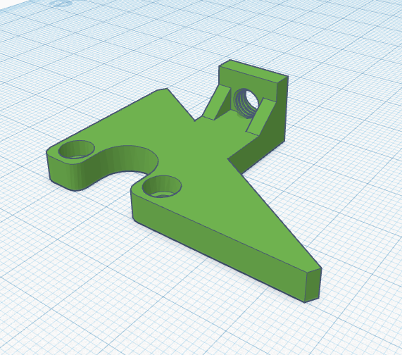 Ender 3 v2. Bowden Filament Guide