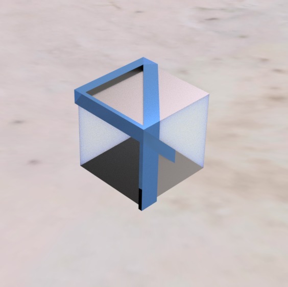 Miniatura 2 do modelo 3D Illusion 4 Cube