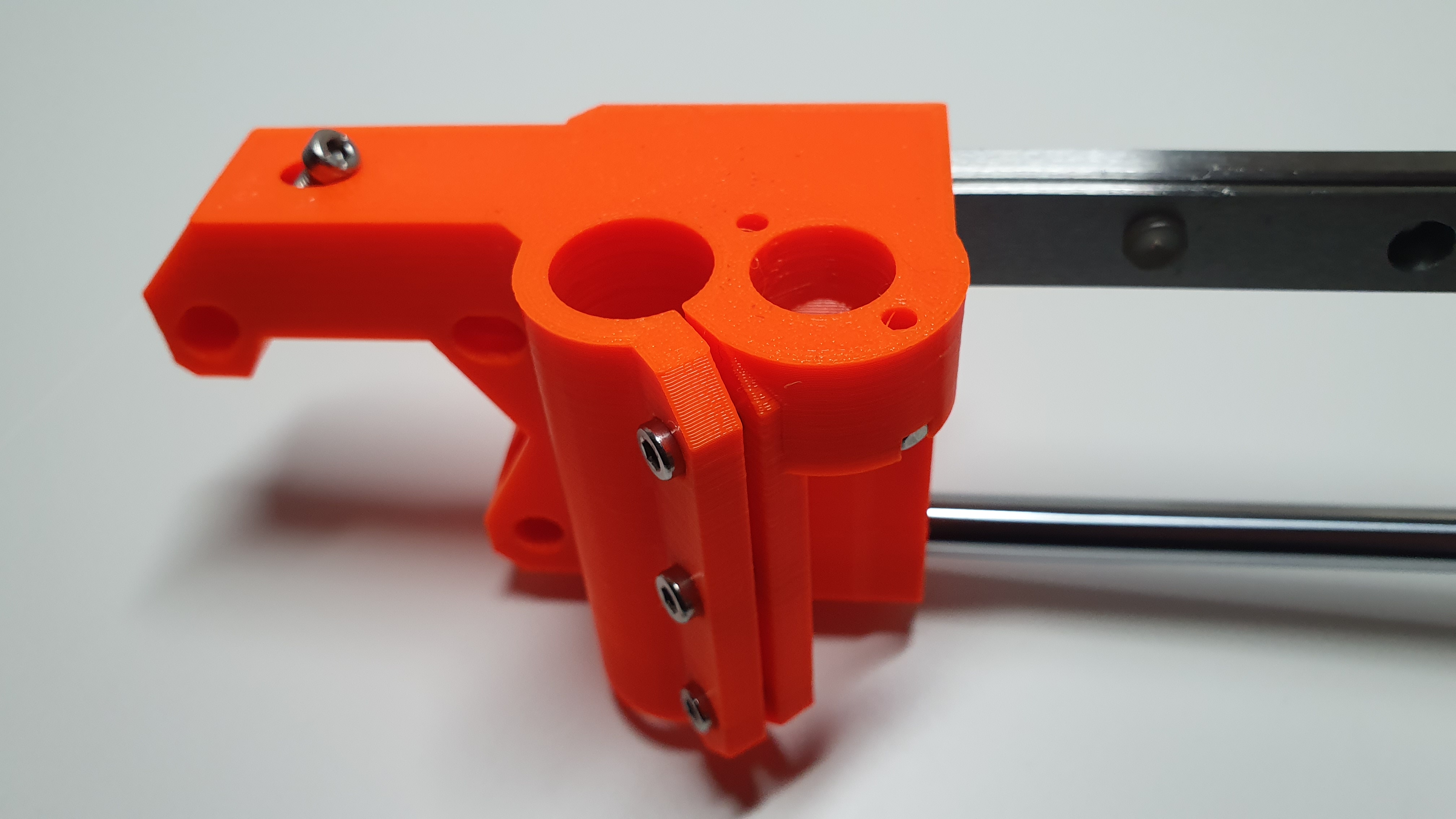 Prusa MK3 / MK3S / MK3S+ X-Axis Linear Rail Guide Upgrade - updated ...