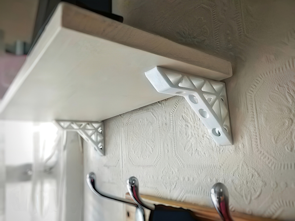 Shelf bracket by Dub3D Download free STL model