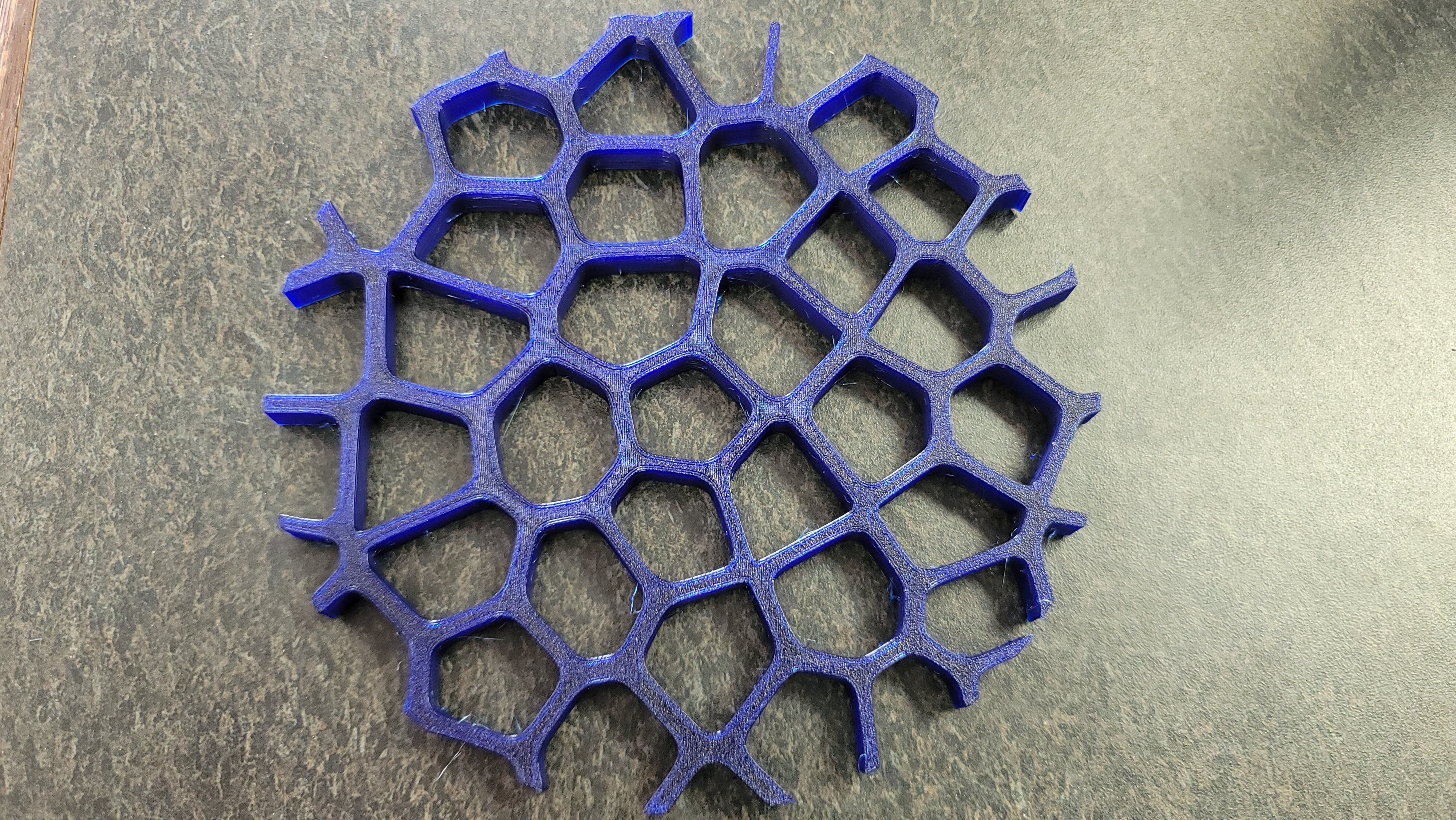Voronoi 6 Inch Drain Cover - 1/4 inch deep