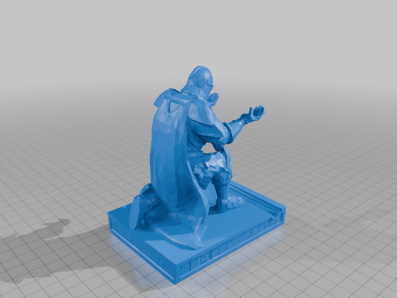 Knight of the Quill-Low Poly version 3D model