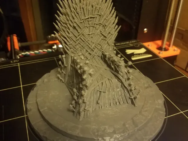 Iron Throne Flat Brick Base