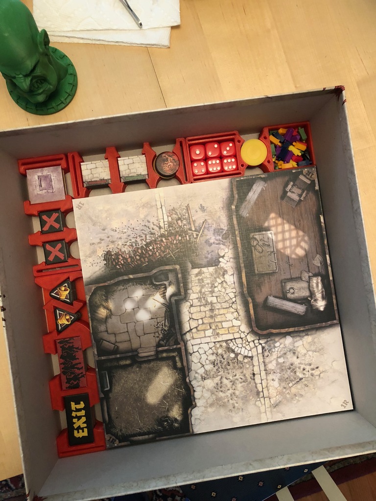 Zombicide: Black Plague token organizer