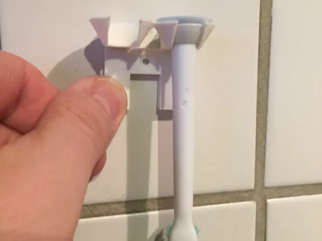 Sensonic Brush Upside-Down Wall Hanger