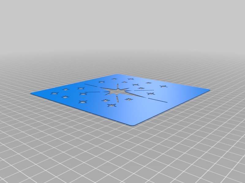 Stencil - Starry Night! — miniatura 2