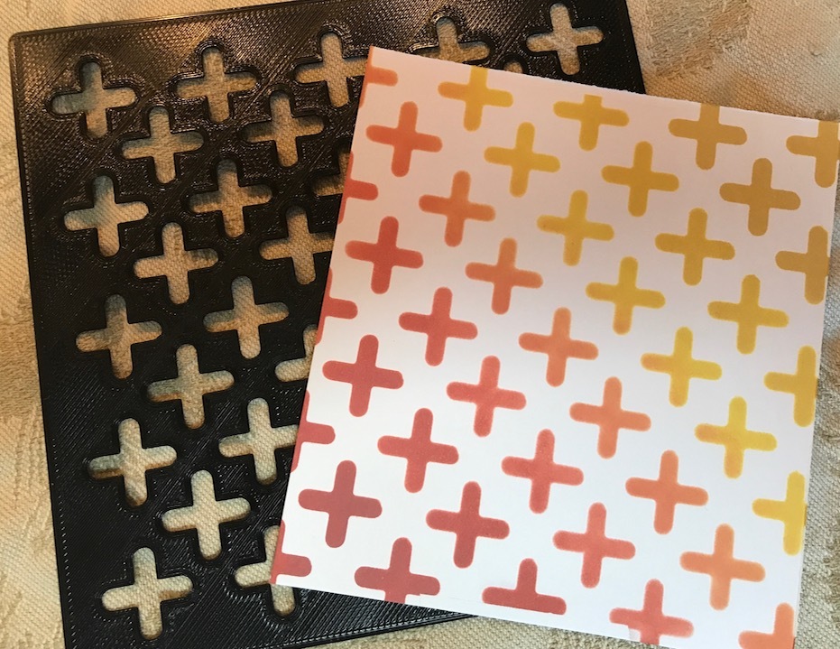 Stencil - Crosses!