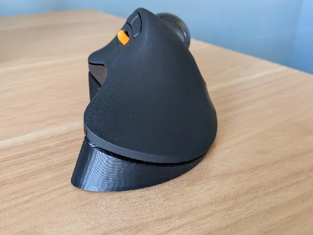 Improved 21° angled wedge for trackball mice (compatible with ProtoArc EM03)